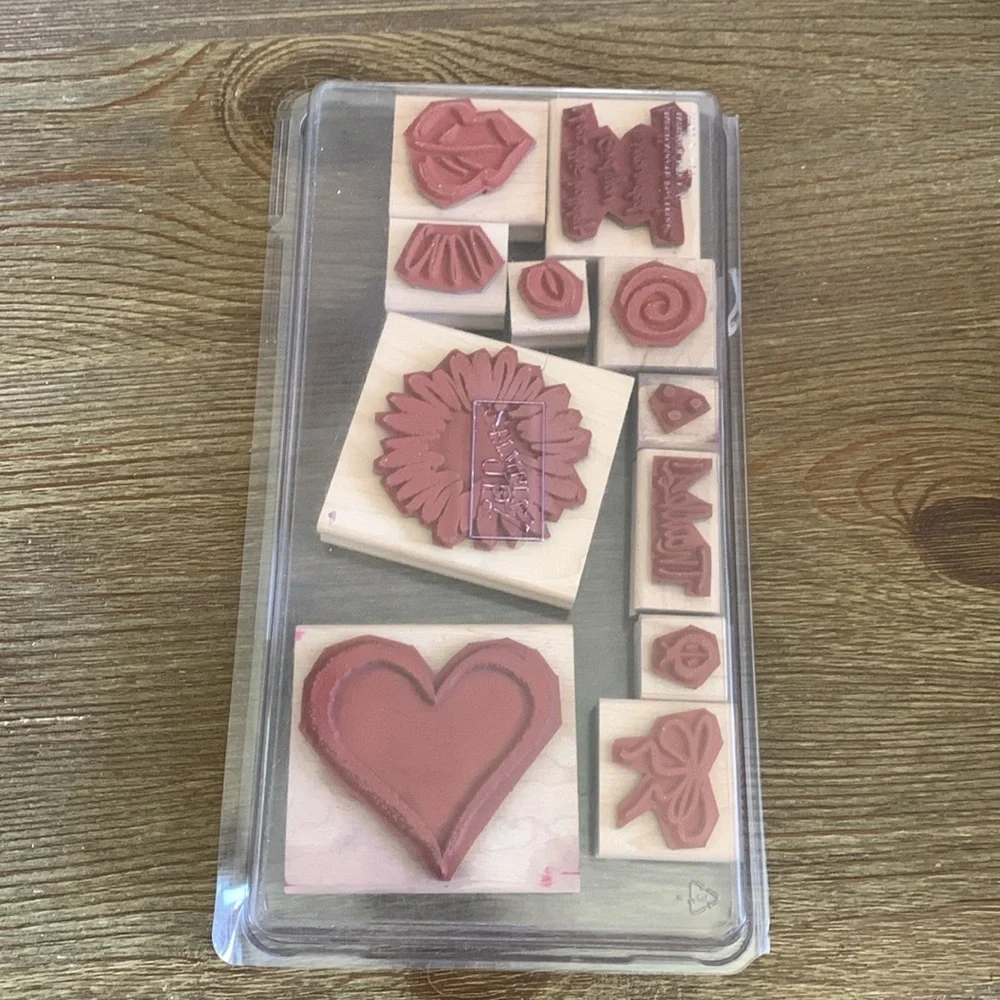 Stampin’ Up! Rubber Stamp Set Sketch It Set of 11